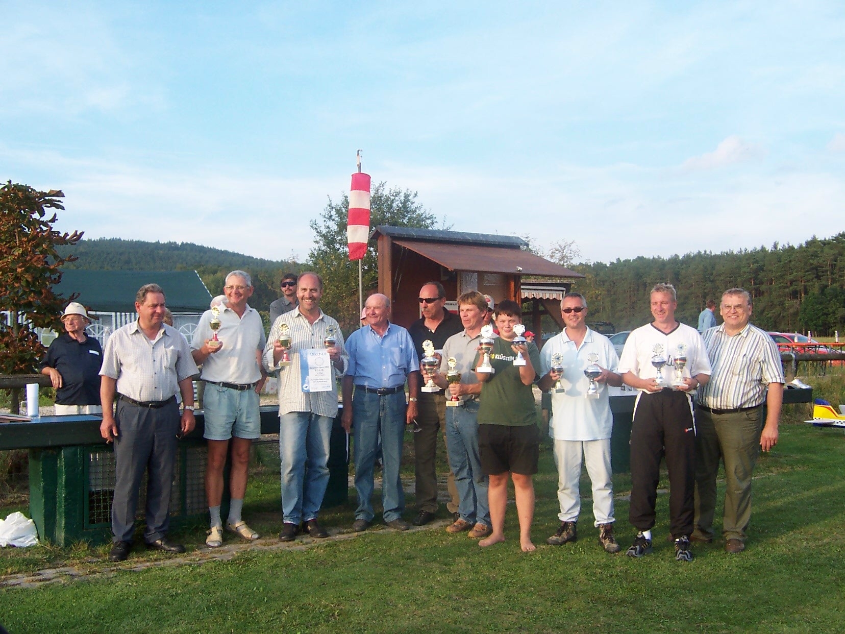 Die Sieger der Bavarian Open 2004/Wettbewerbssieger in Amberg